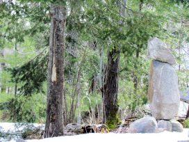 Can you find this Inukshuk at Avalon Eco Resort?
