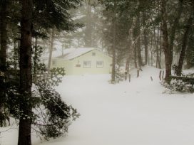 Snowstorm in April Avalon Eco Resort